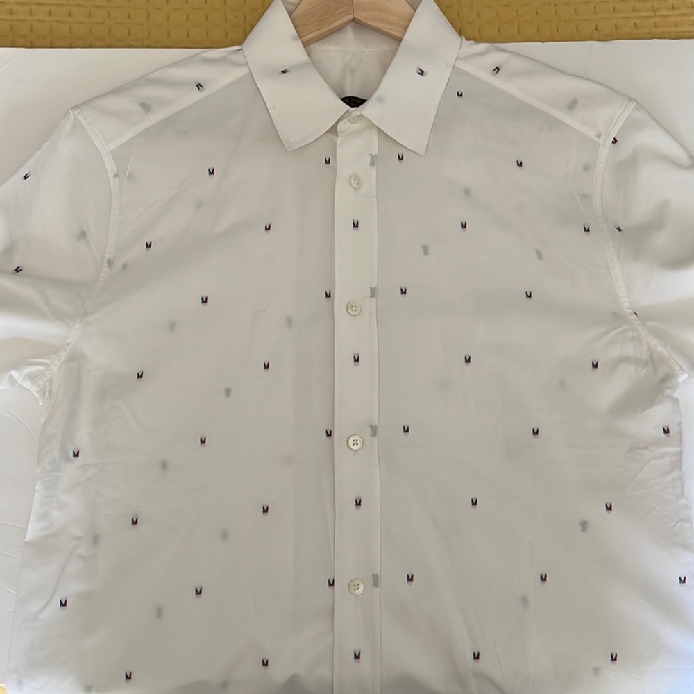 Louis Vuitton white shirt sleeve shirt